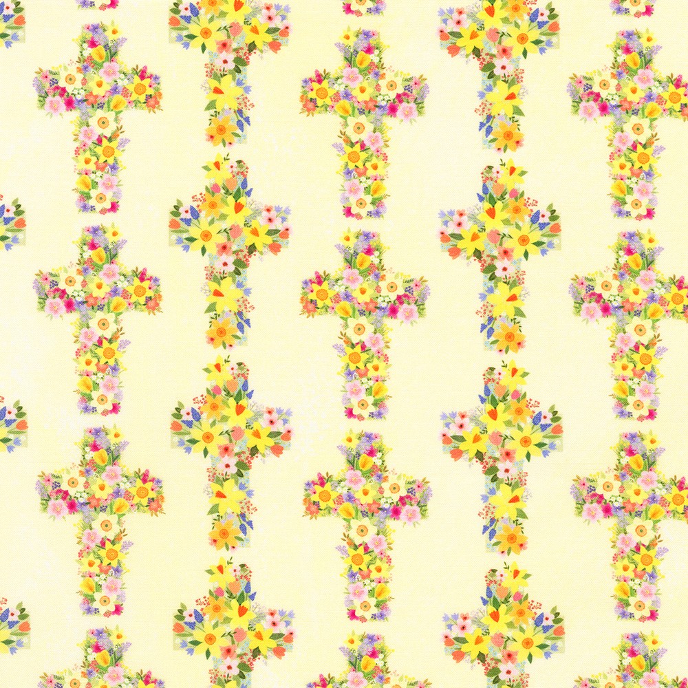 Happy Easter fabric