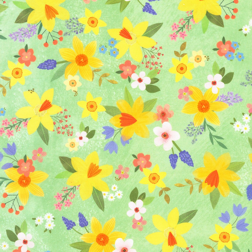 Happy Easter fabric