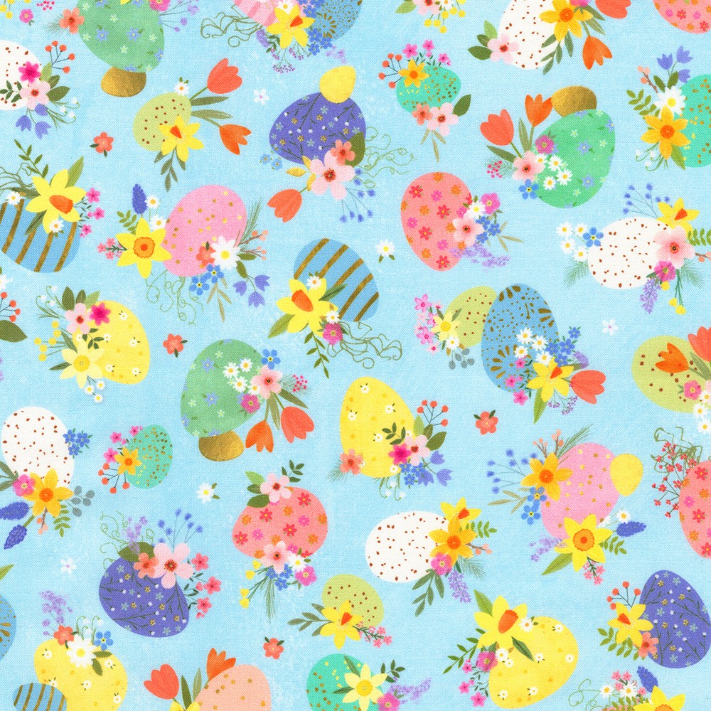 Happy Easter fabric