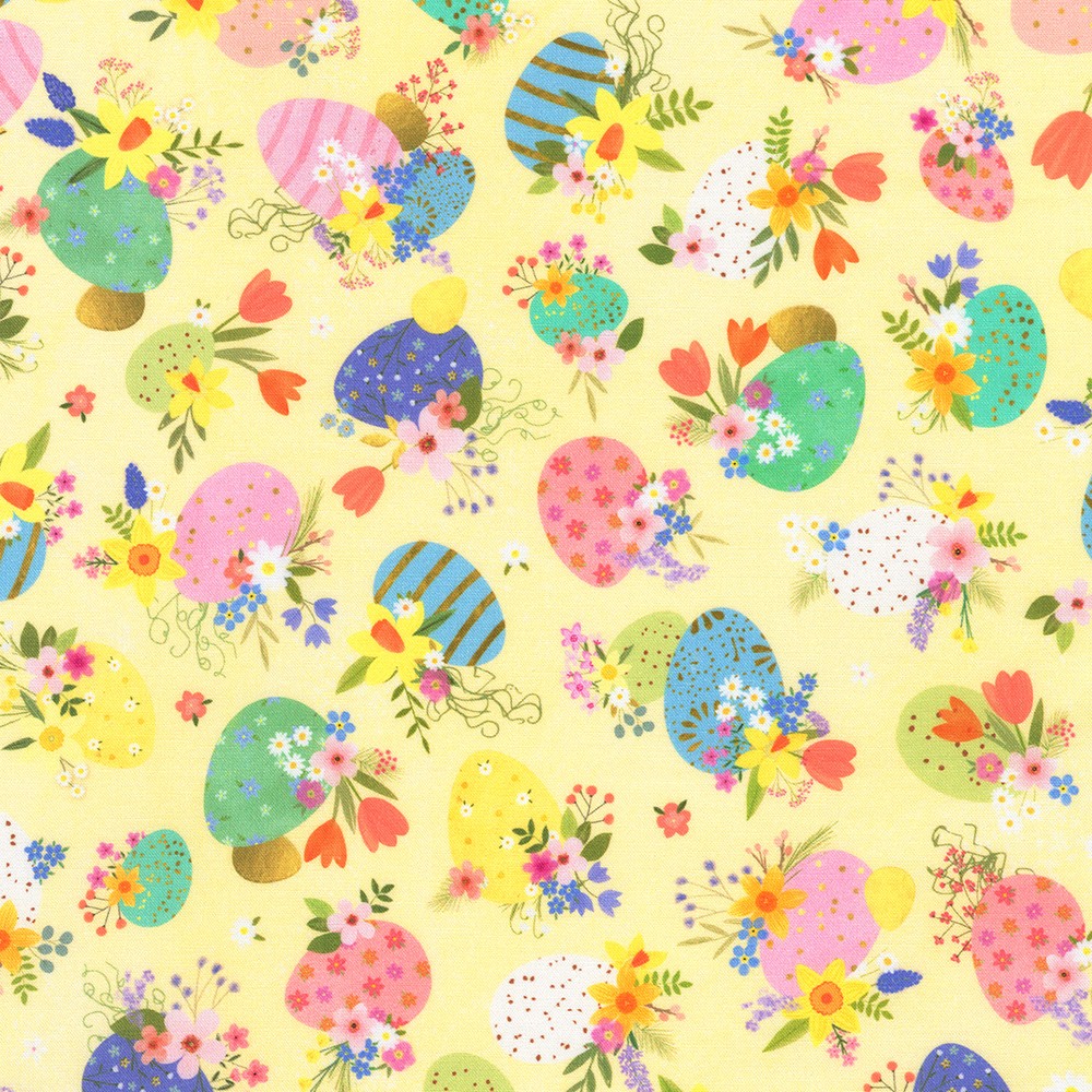 Happy Easter fabric