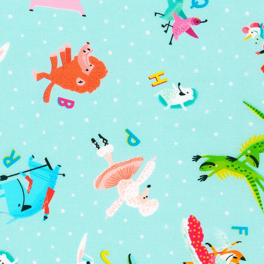 ABC Dance fabric