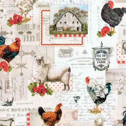 Down on the Farm fabric