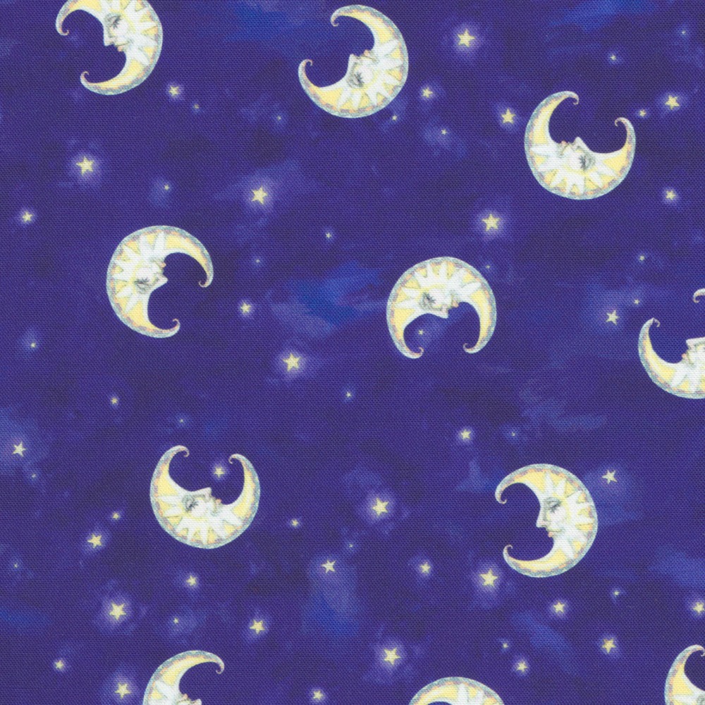 Robert Kaufman Fabrics AHHD22076312 STARRY NIGHT by Laura Audi from