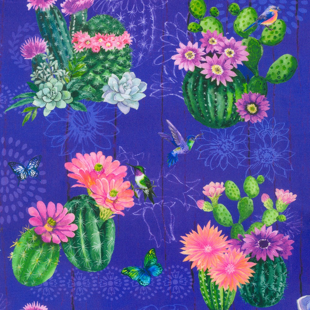 Desert Blooms fabric