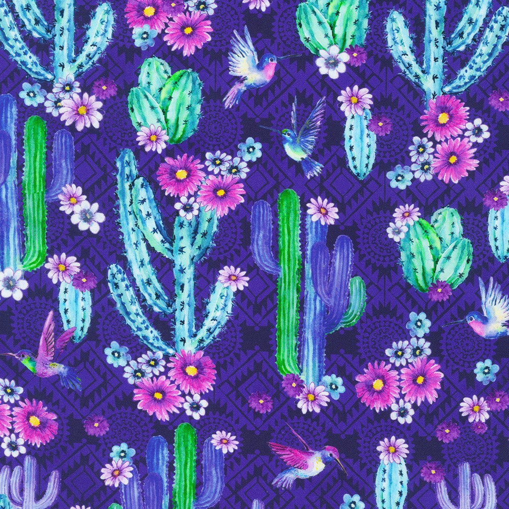Desert Blooms fabric