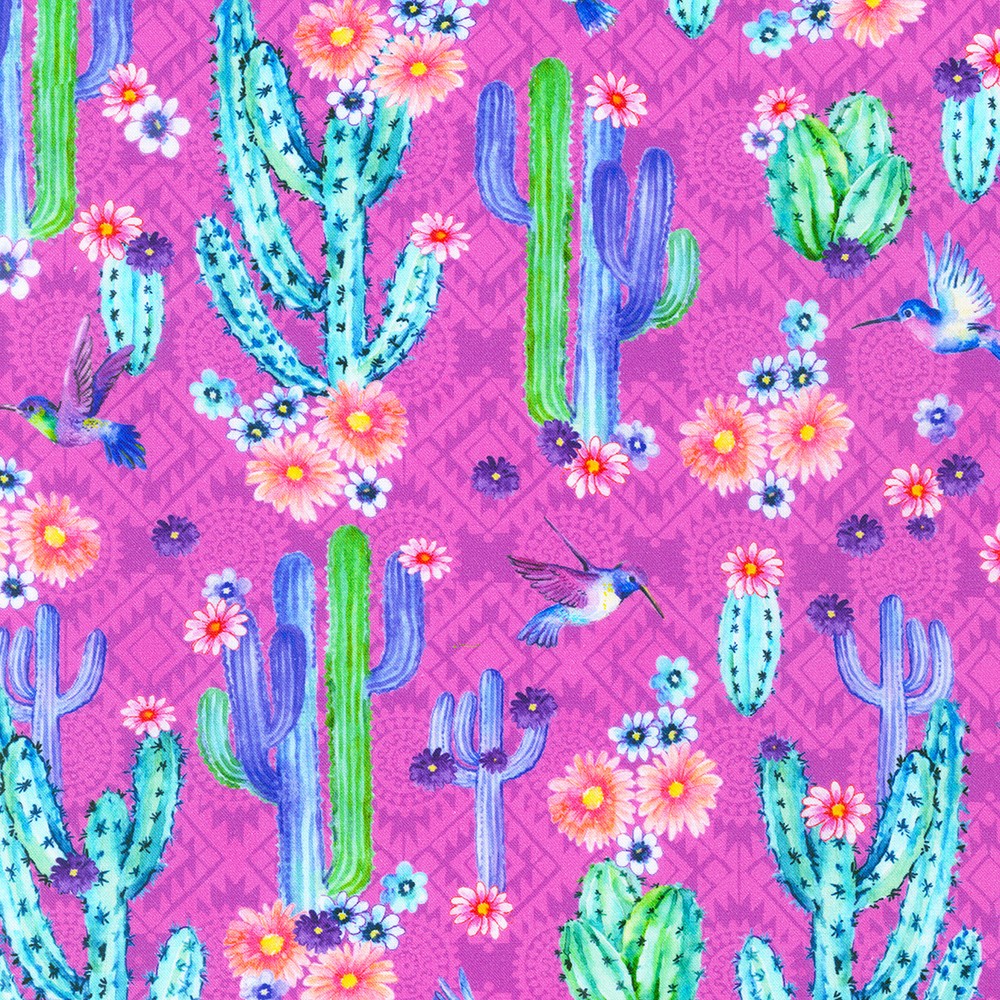 Desert Blooms fabric