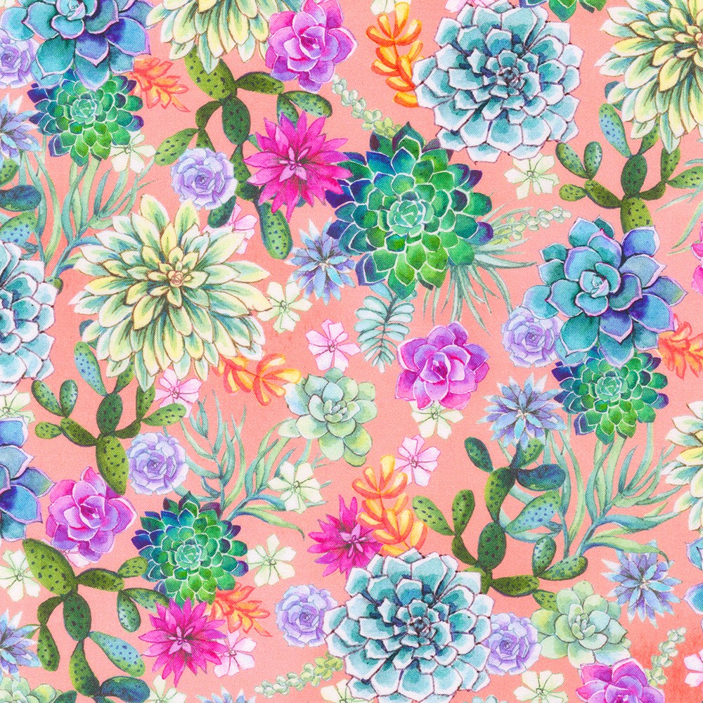 Desert Blooms fabric