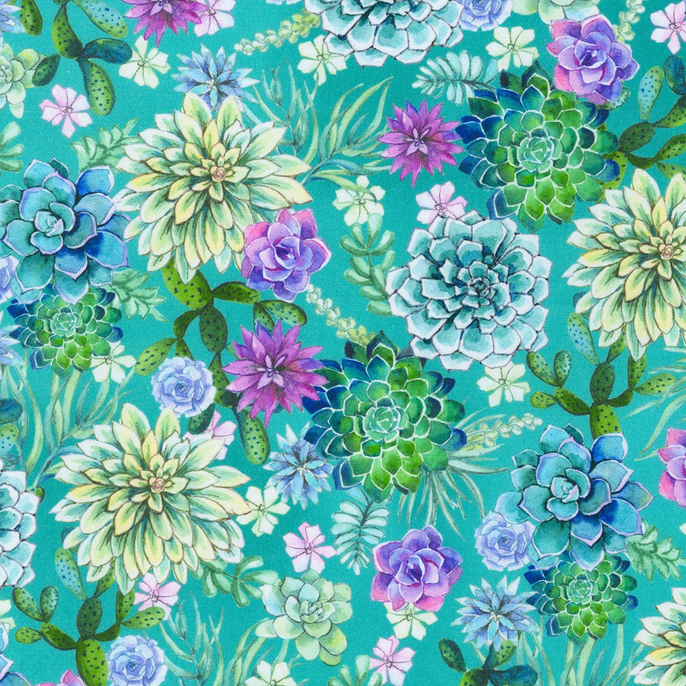 Desert Blooms fabric