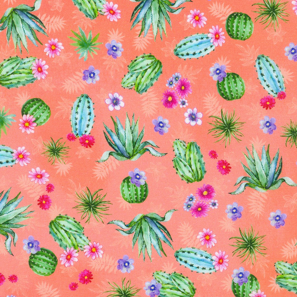 Desert Blooms fabric