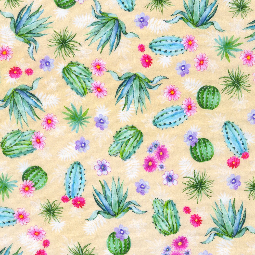 Desert Blooms fabric