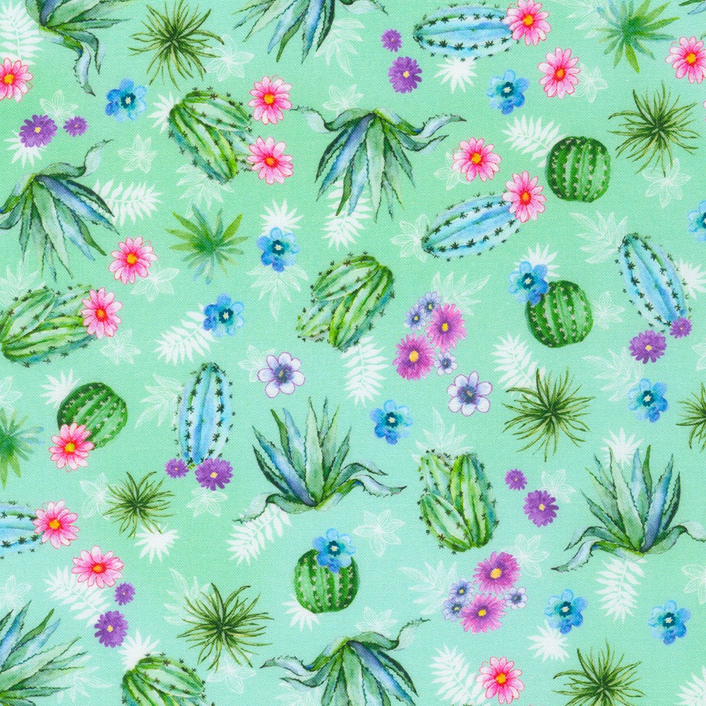 Desert Blooms fabric