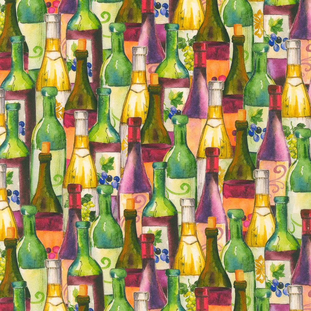 Wine Club fabric