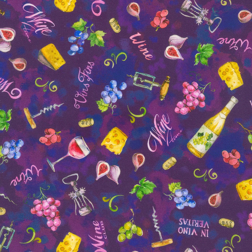 Wine Club fabric