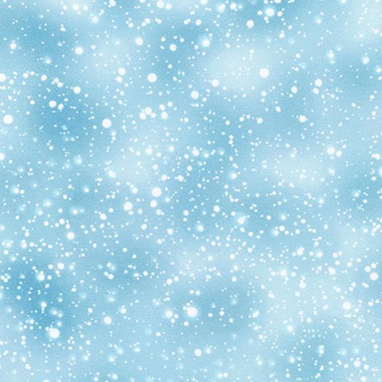 Winter Visitors fabric