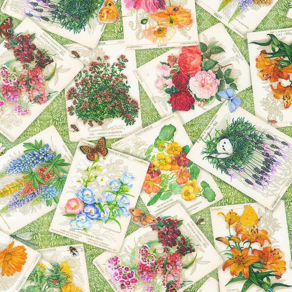 Seeds to Sew fabric