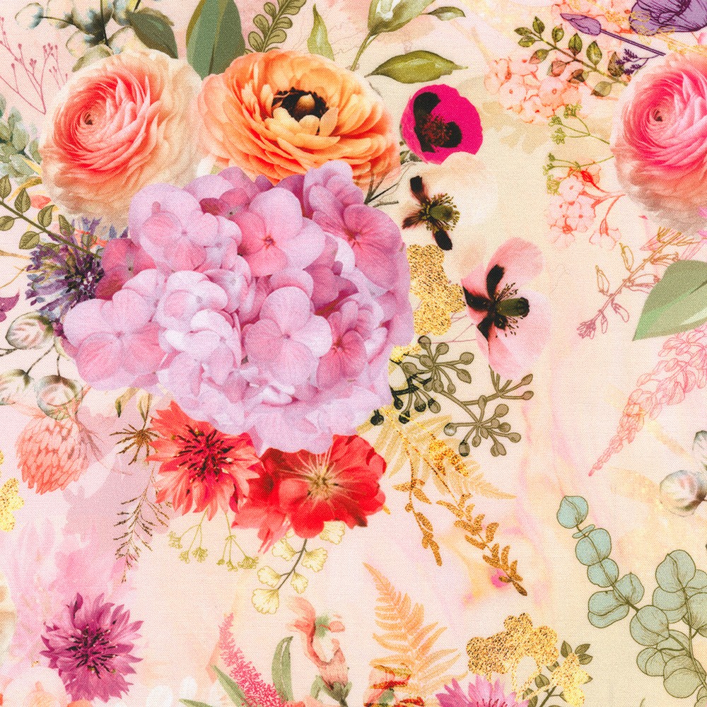 Misty Garden fabric