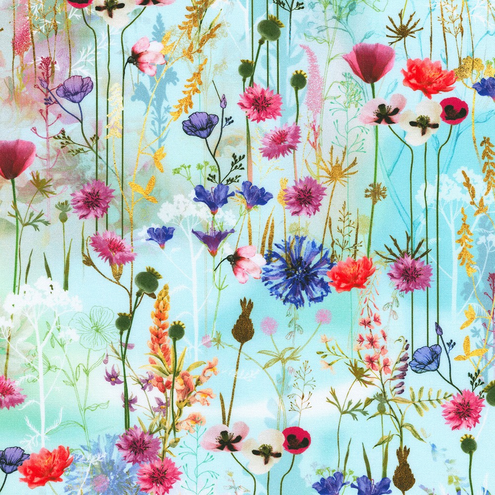 Misty Garden fabric