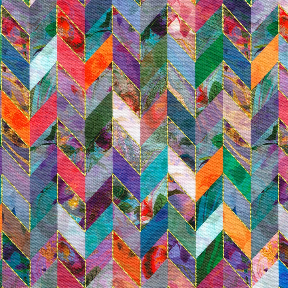 Golden Vibes fabric