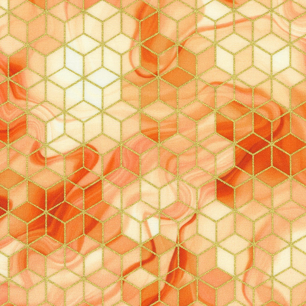 Golden Vibes fabric