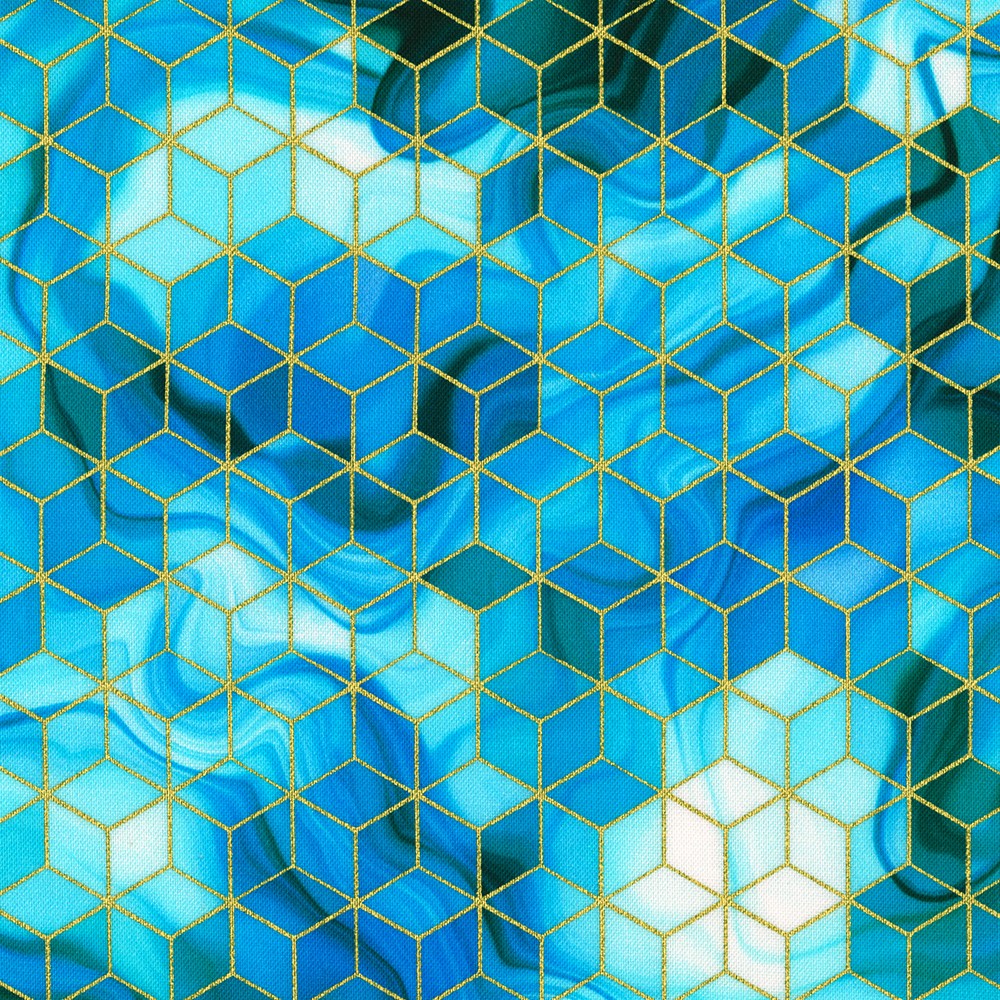 Golden Vibes fabric