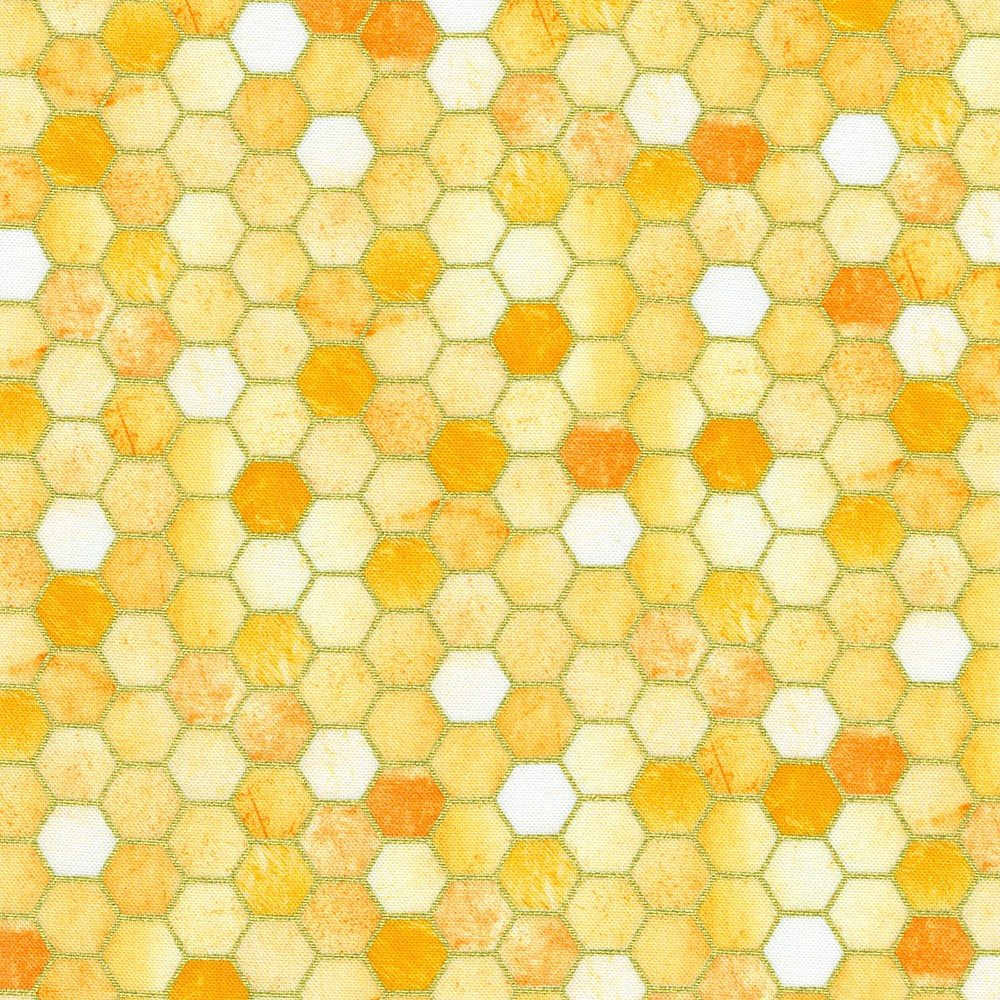 Golden Vibes fabric