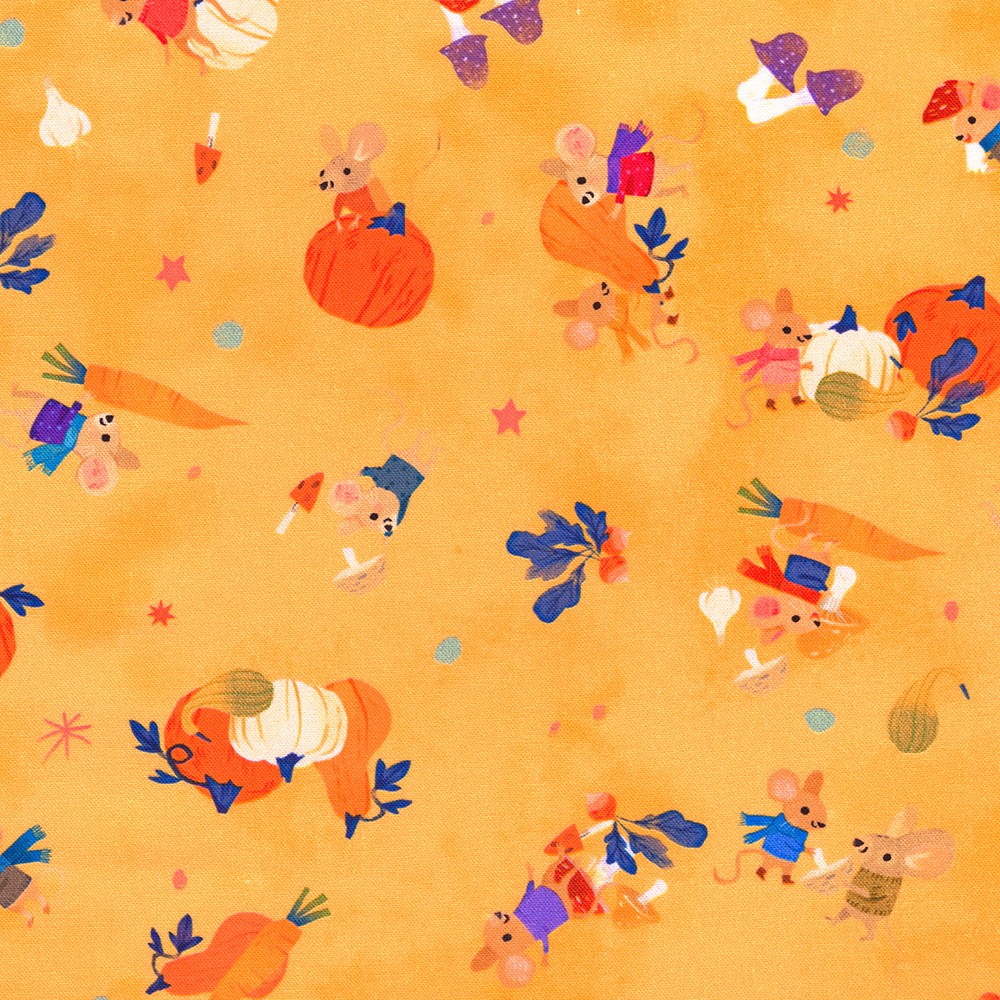 Forest Feast fabric