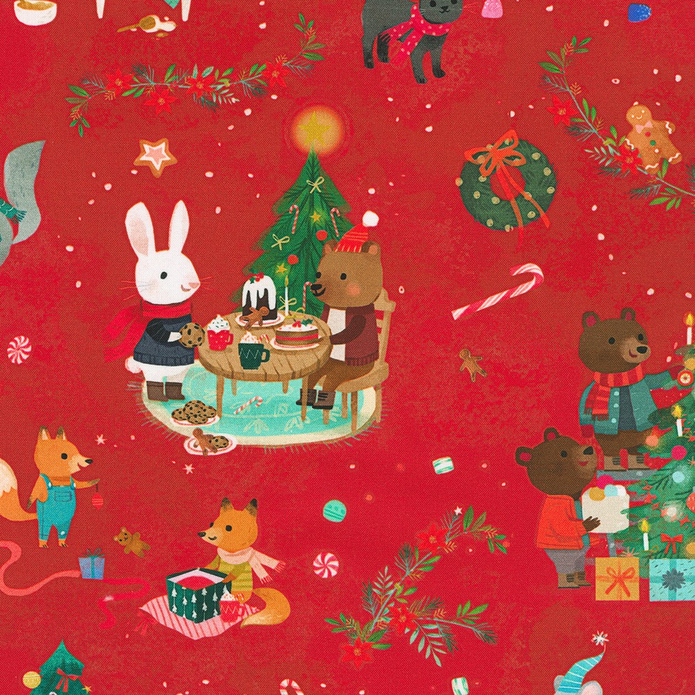 Jingle Pals fabric