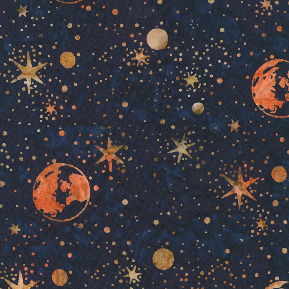 Robert Kaufman Fabrics AKW22532312 STARRY NIGHT by Karen Nyberg from