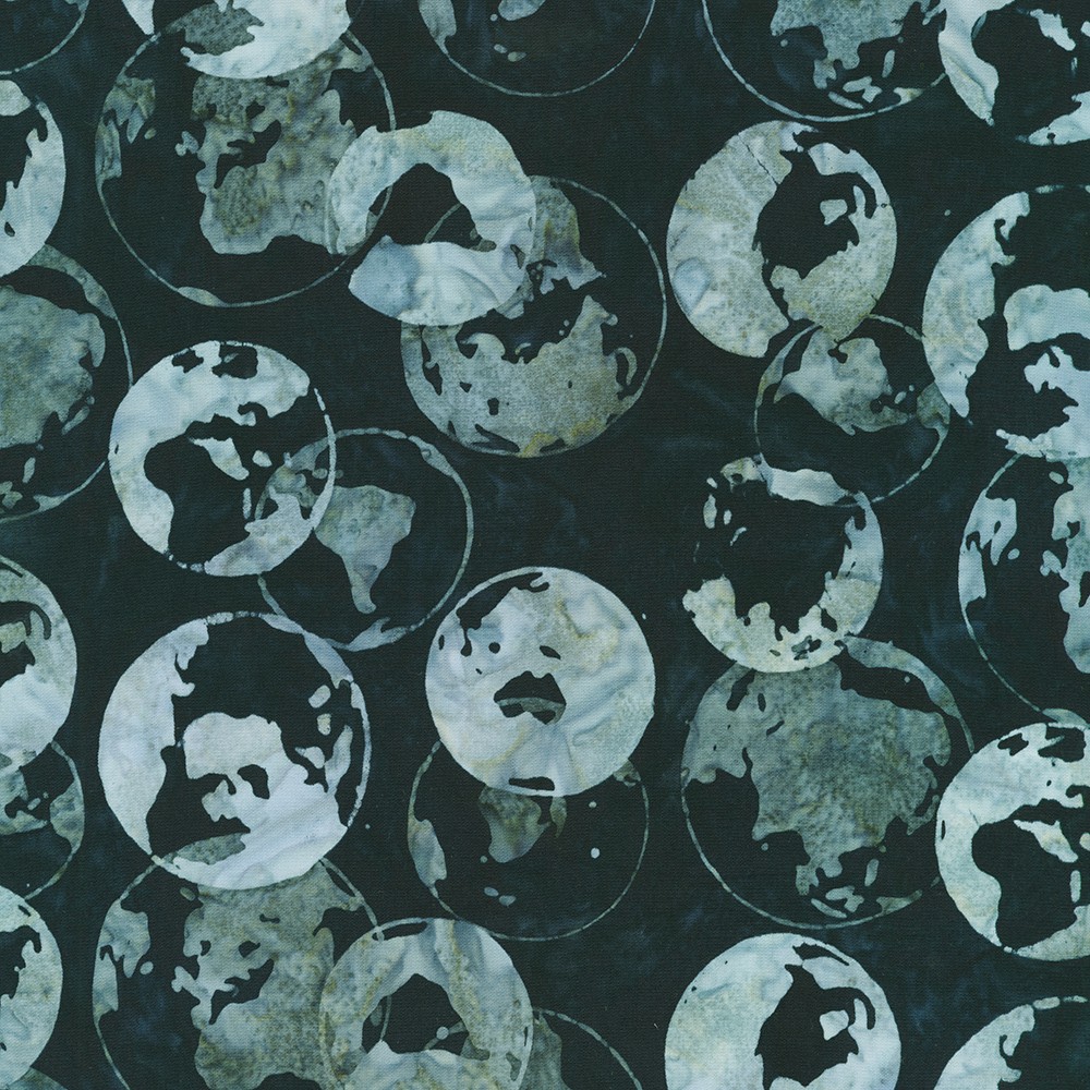 Artisan Batiks: Orbital Sunrise fabric