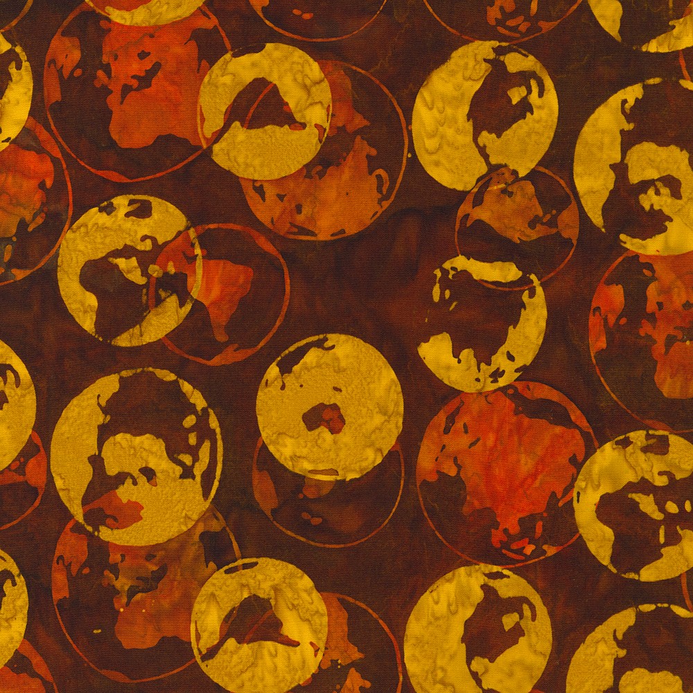 Artisan Batiks: Orbital Sunrise fabric