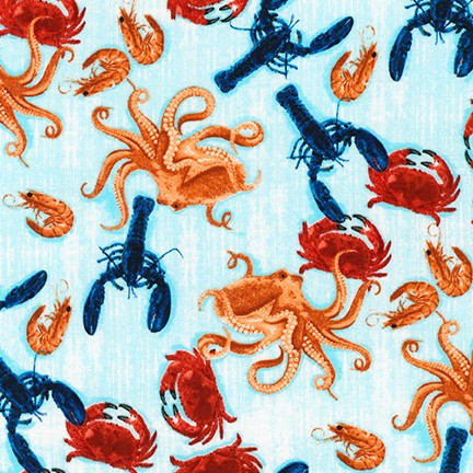 Coastal Catch fabric