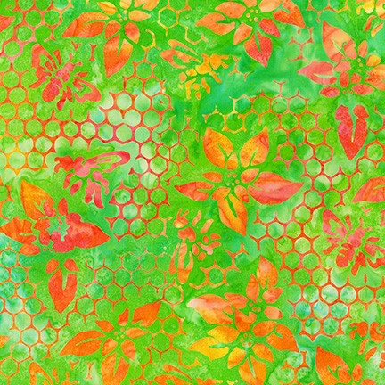 Artisan Batiks: Summer Zest fabric