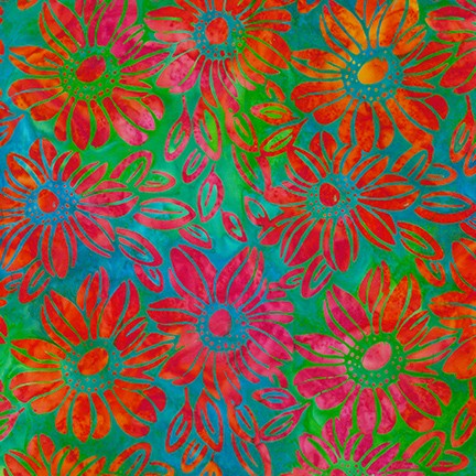 Artisan Batiks: Summer Zest fabric