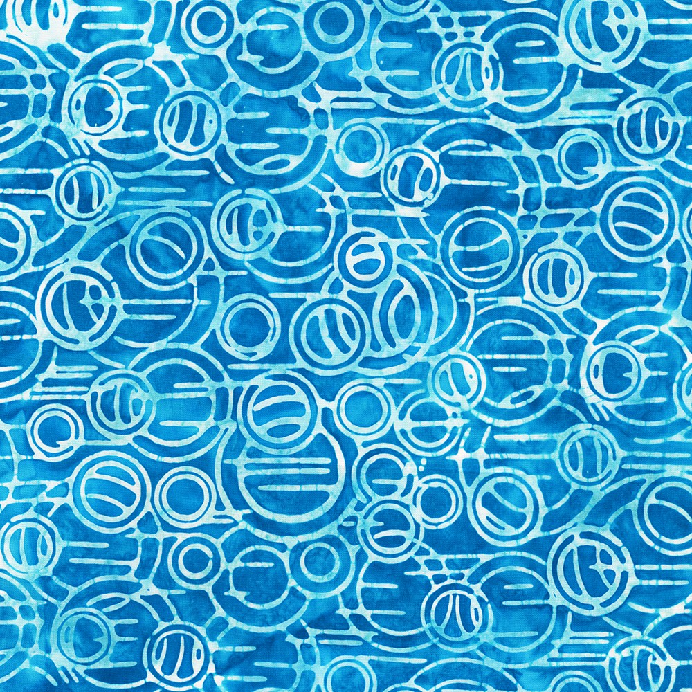 Artisan Batiks: Bubble Blues fabric