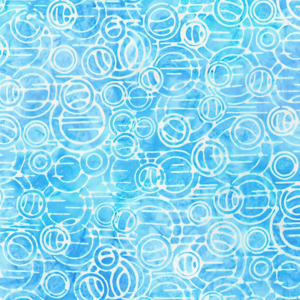 Artisan Batiks: Bubble Blues fabric