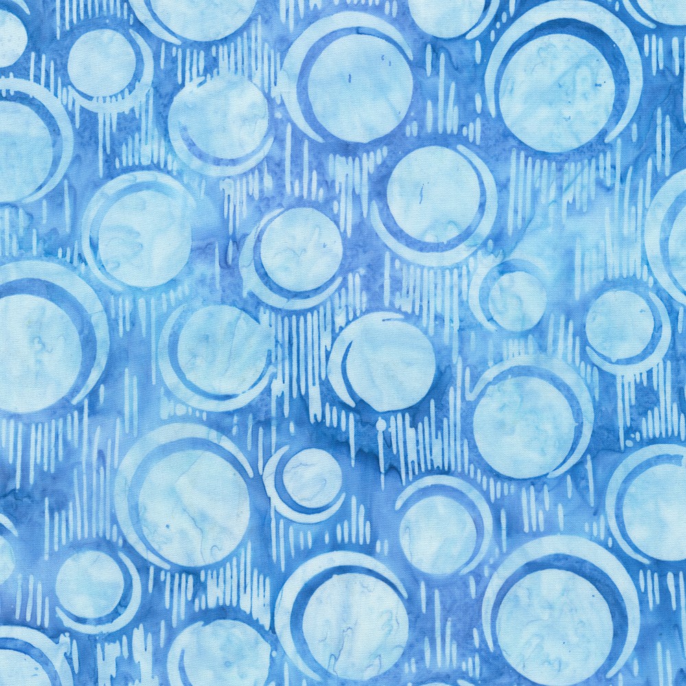 Artisan Batiks: Bubble Blues fabric