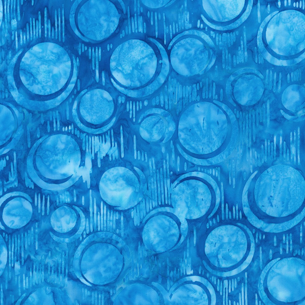 Artisan Batiks: Bubble Blues fabric