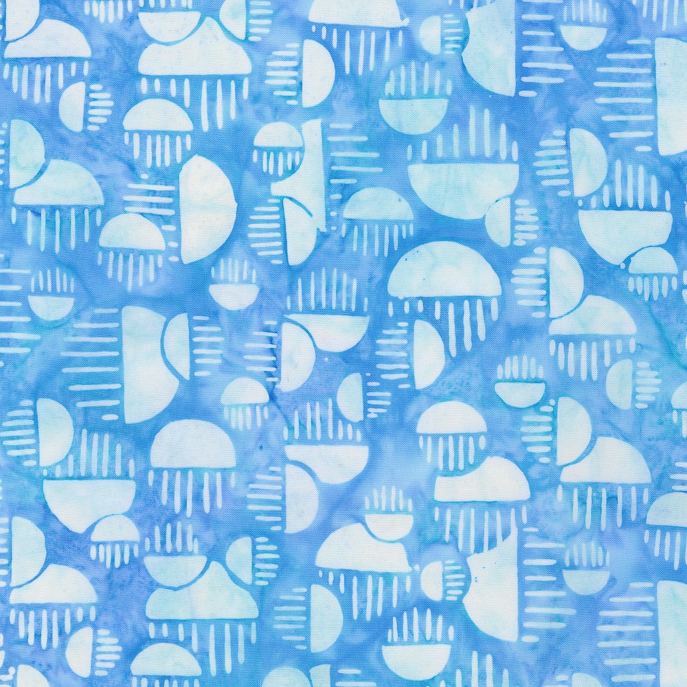 Artisan Batiks: Bubble Blues fabric
