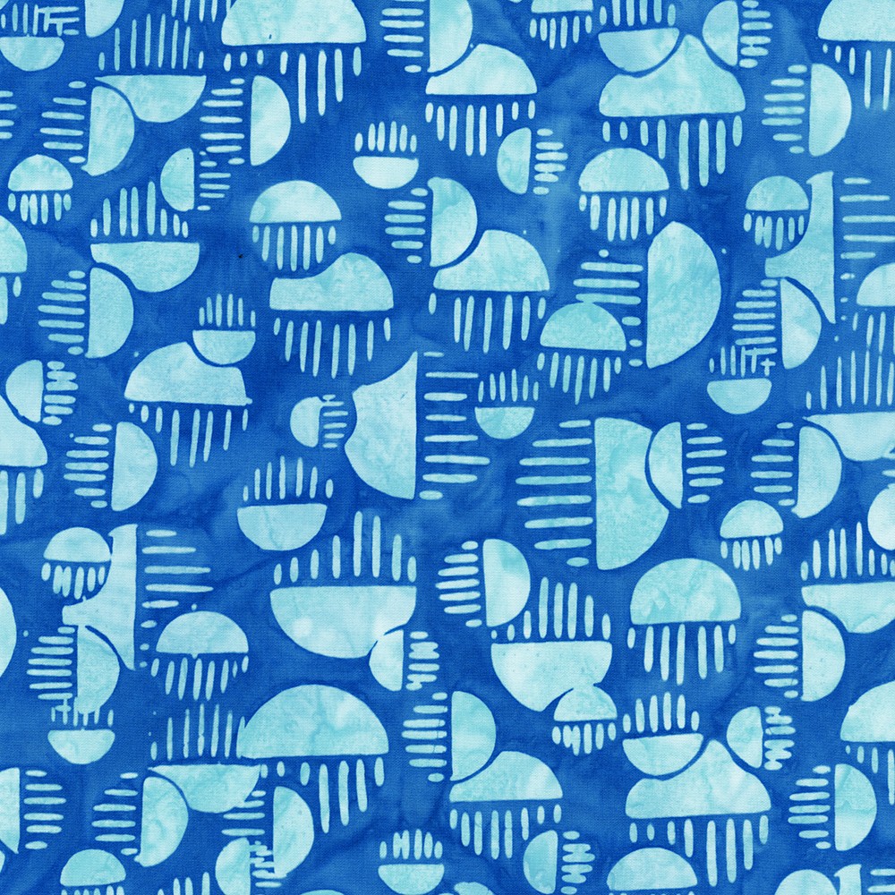 Artisan Batiks: Bubble Blues fabric