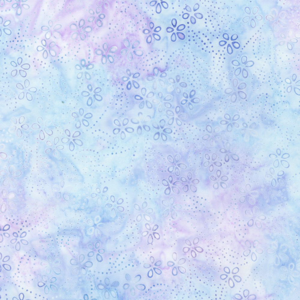 Artisan Batiks: Pastel Petals fabric
