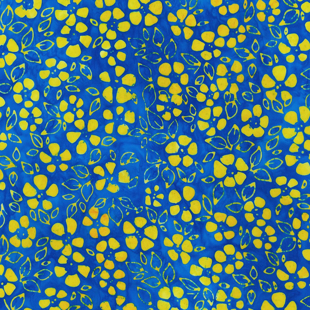 Artisan Batiks:  Floral Wave fabric