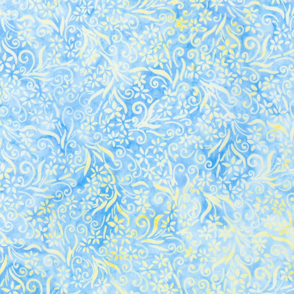 Artisan Batiks:  Floral Wave fabric