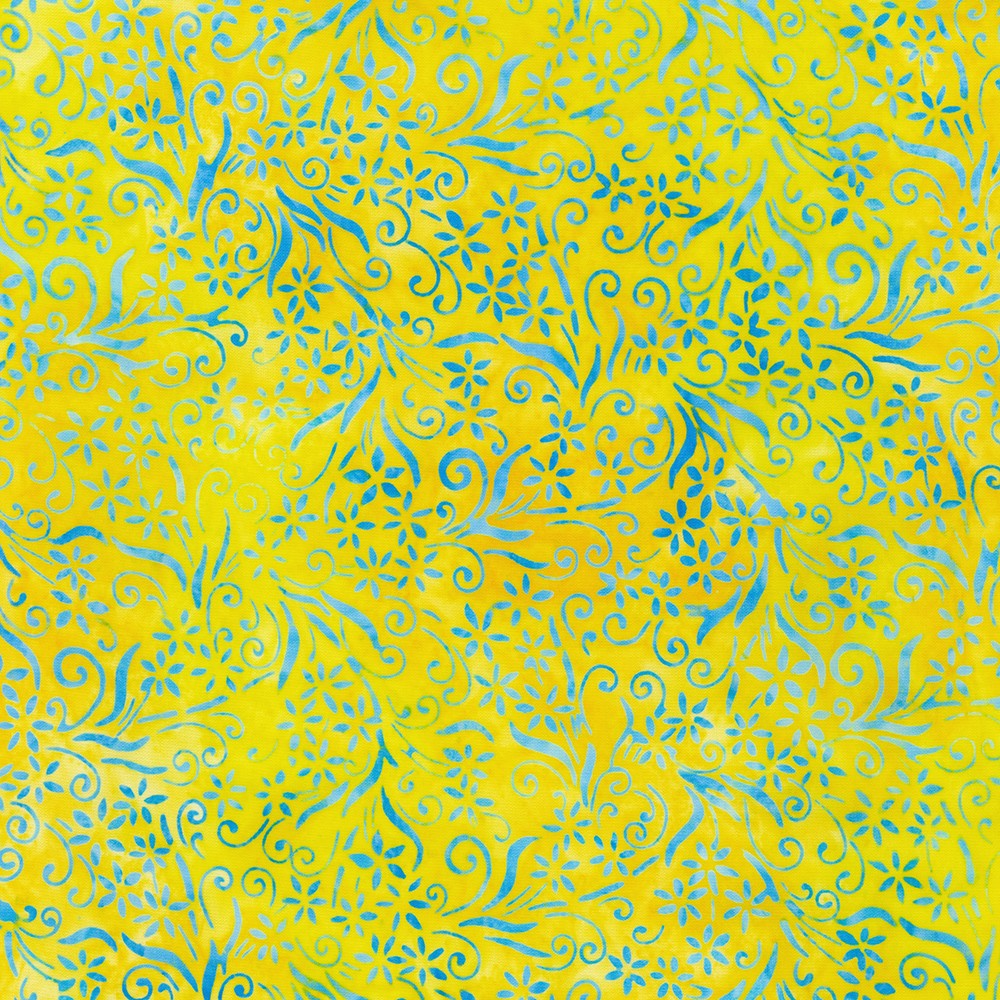 Artisan Batiks:  Floral Wave fabric