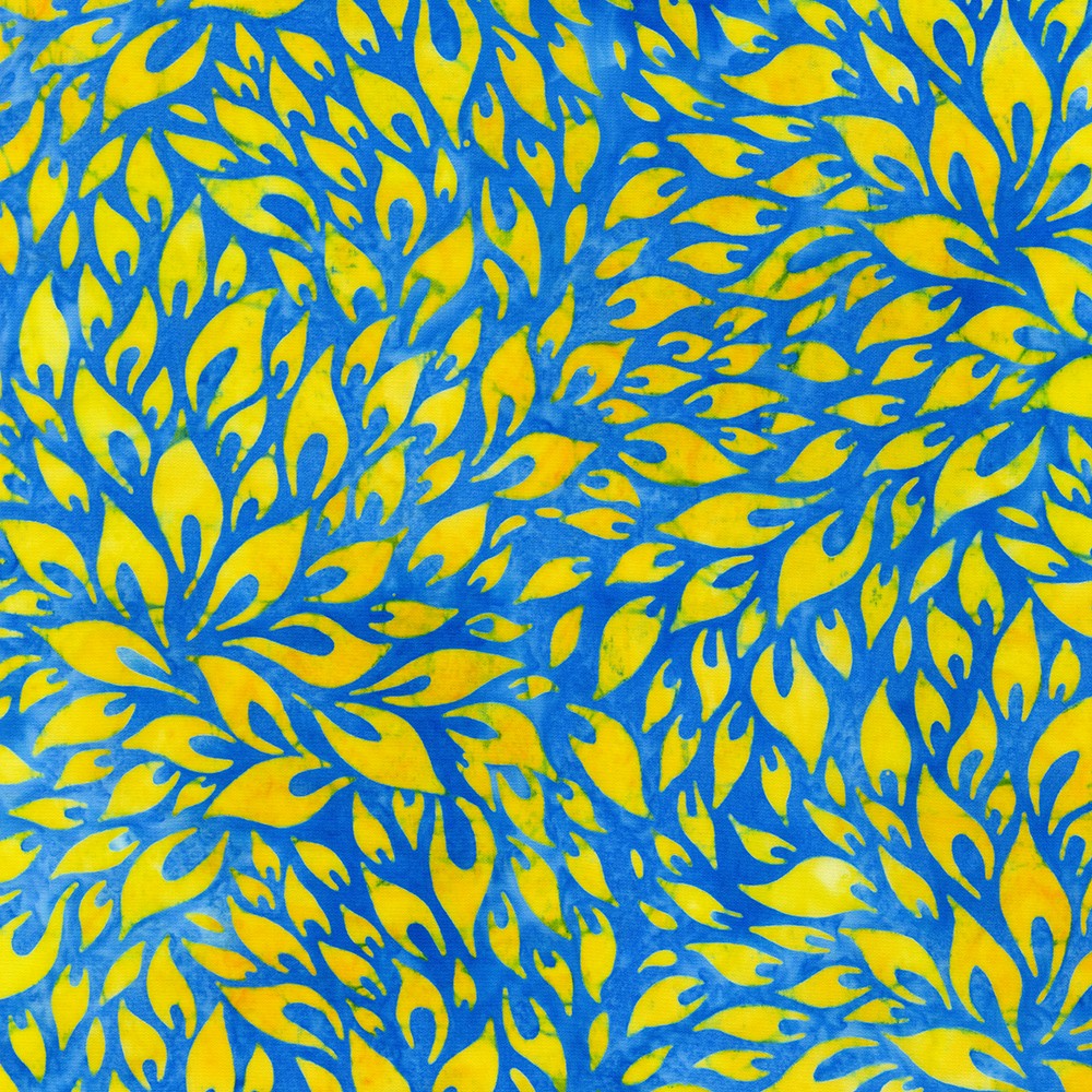 Artisan Batiks:  Floral Wave fabric