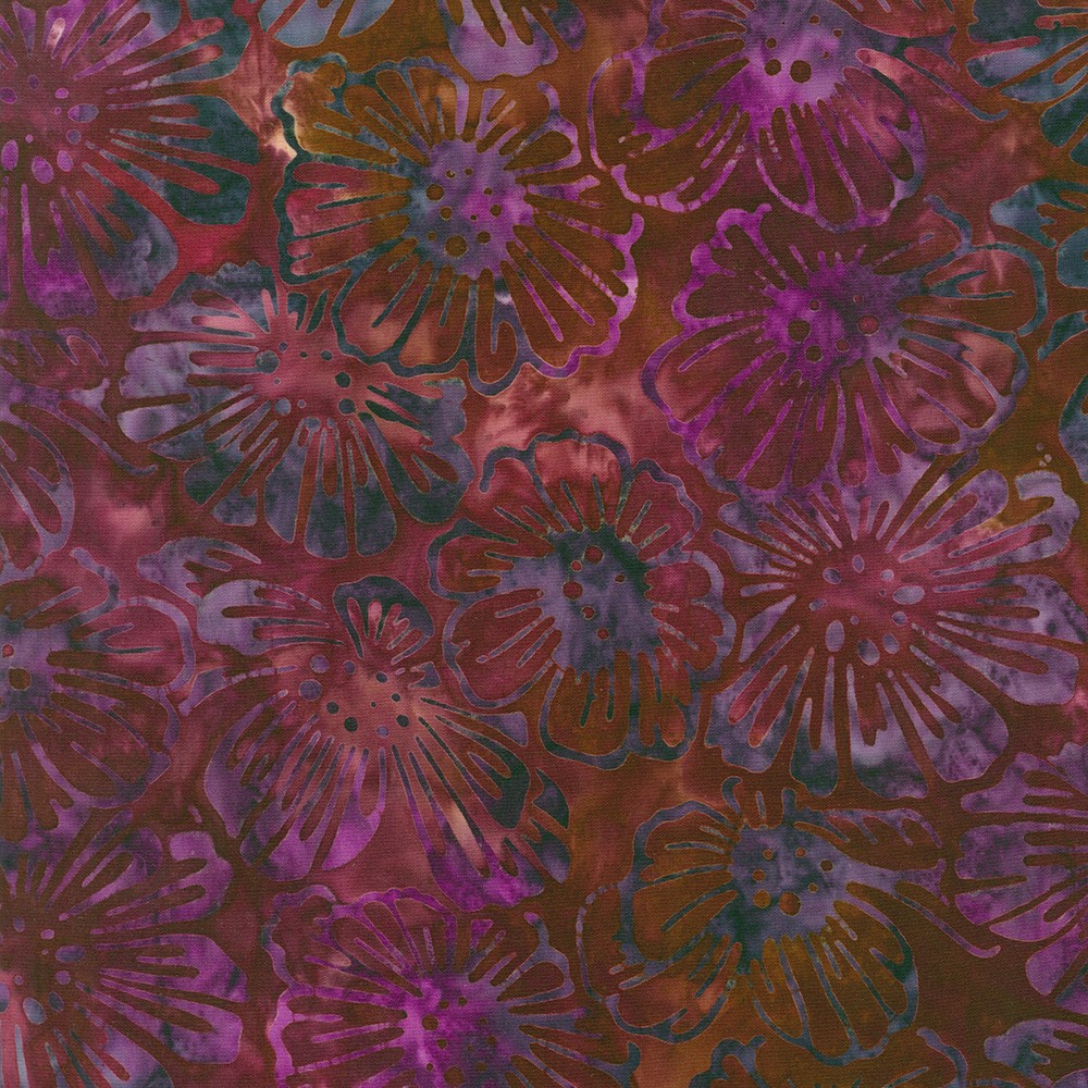 Artisan Batiks: Sunrise Blossoms fabric