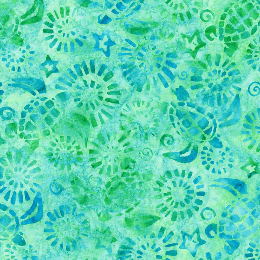 Artisan Batiks: Seaside fabric