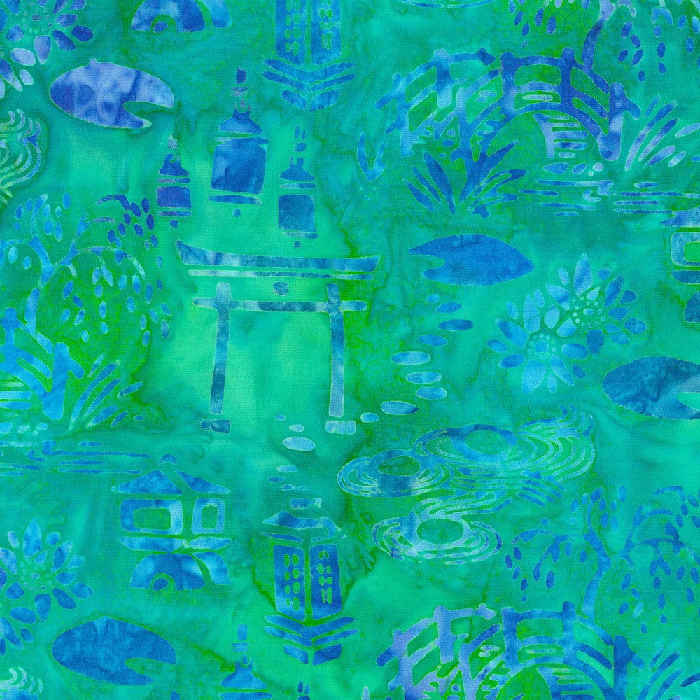 Artisan Batiks: Tranquil Gardens fabric