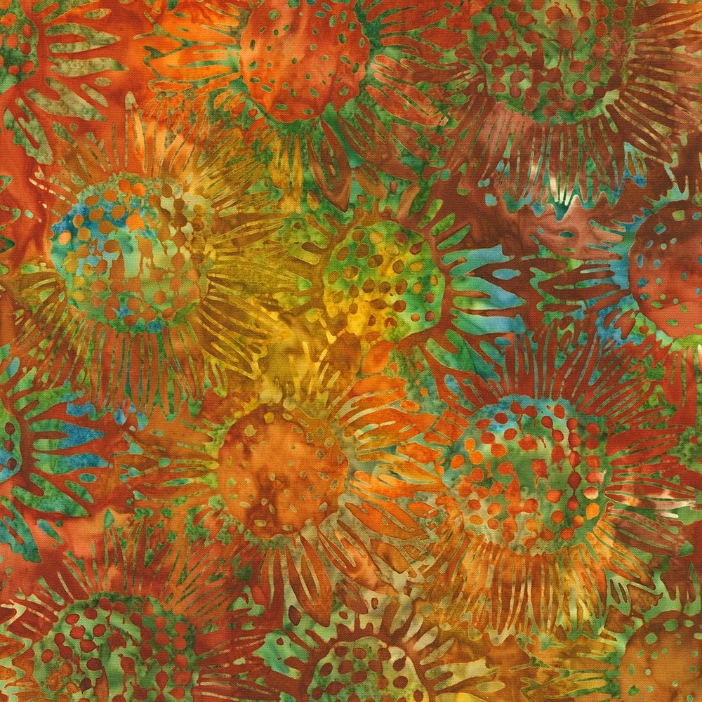 Artisan Batiks: Sun Forest fabric
