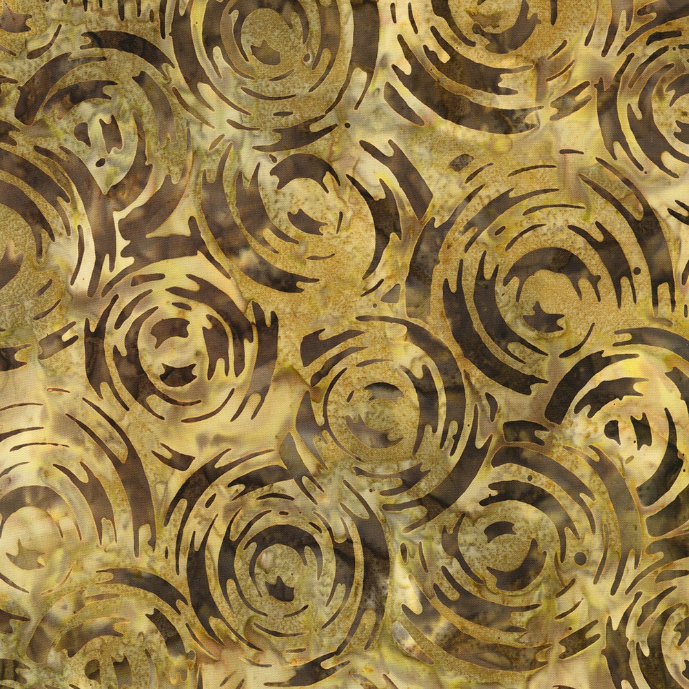 Artisan Batiks: Umber fabric