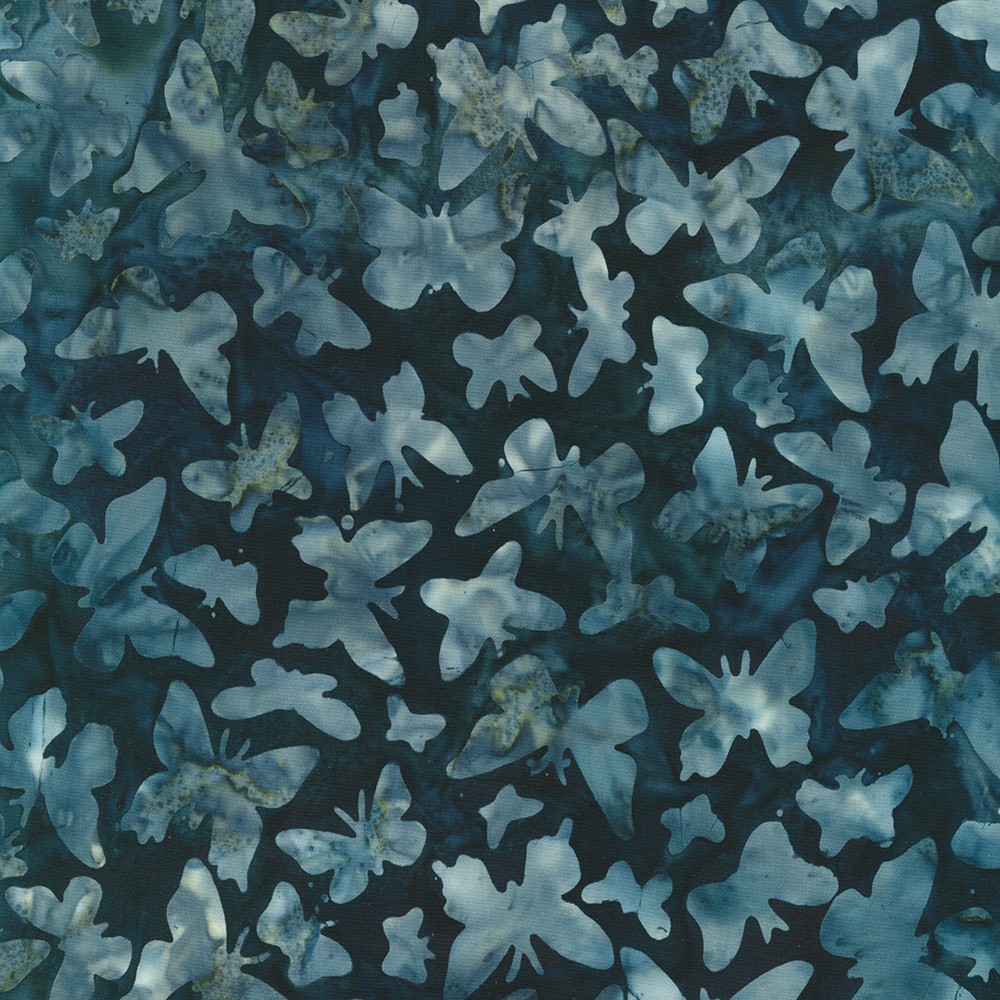 Artisan Batiks: Butterfly Habitat fabric